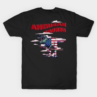 American Saurus, July 4th Unisex T-Shirt T-Shirt